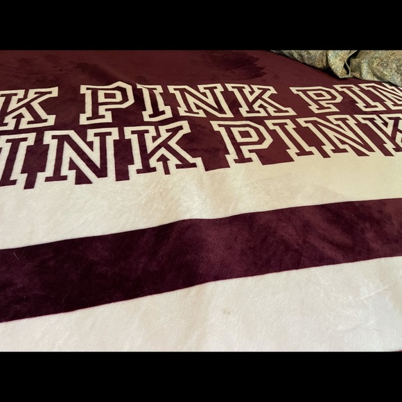 PINK fleece blanket